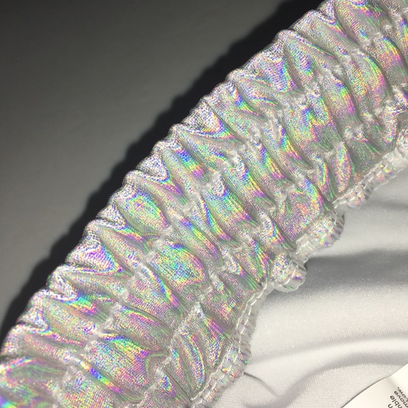 NEW!✨Iridescent Rainbow🌈Holographic Metallic Shorts! ✨ - Picture 7 of 7